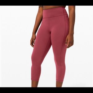 NWT Lululemon Invigorate High-Rise Crop